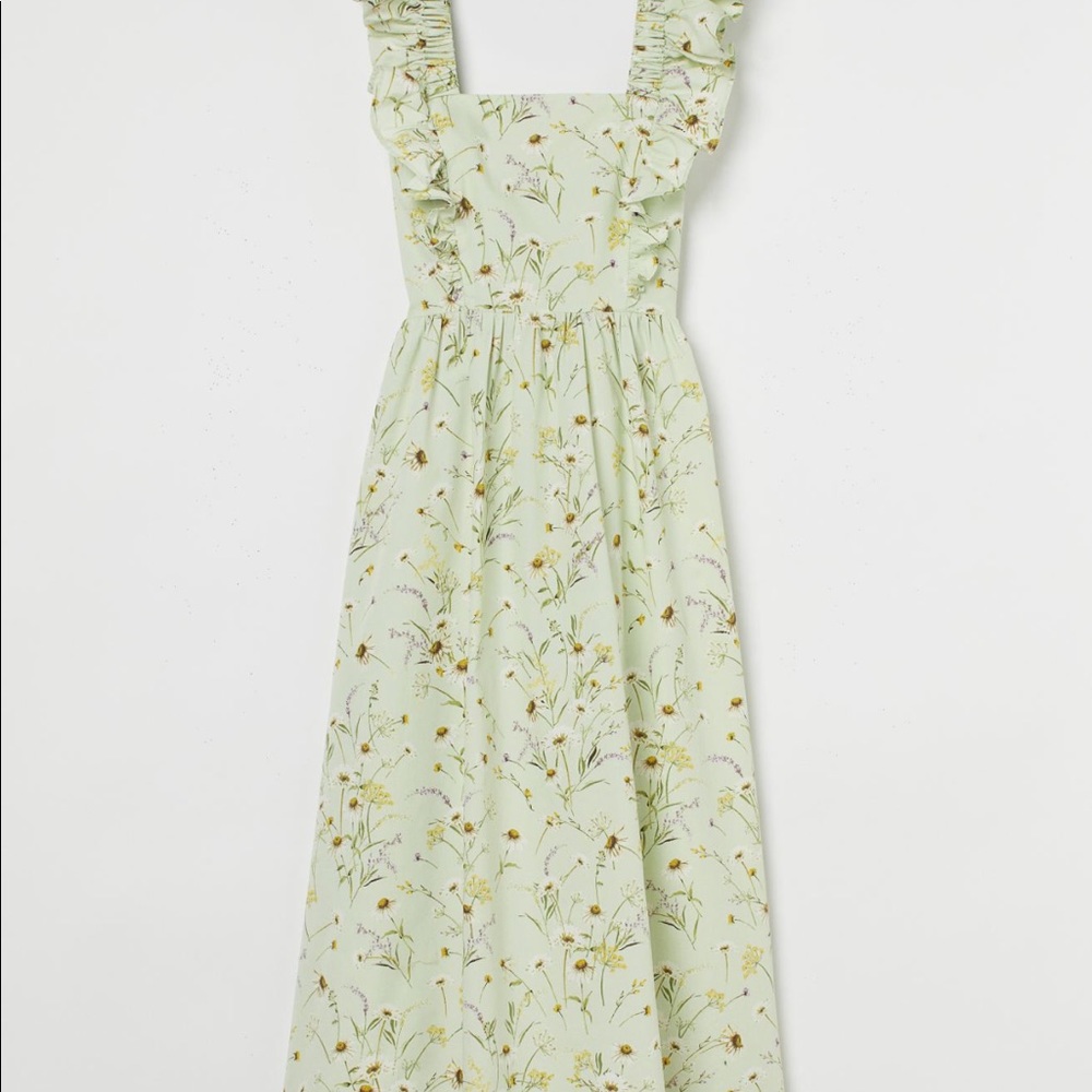 💫💫H&M wild flower collection poplin dress💫💫